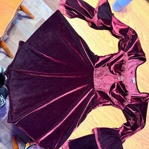 Spirit Burgundy Kids Costume Dress